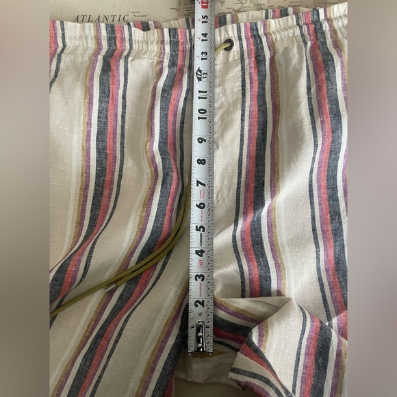 Mr Turk Striped Linen Pants Size XXL - Picture 6 of 10